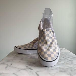Vans Grey Check Classic Slip-On
